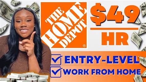 71 an hour. . Home depot remote positions